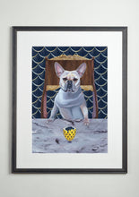 Artists' frame - Dog Art Prints and Originals – Faberge, Frenchie, French Bulldog - Diamond From Ruff by Selina Cassidy