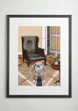 Artists' Choice frame - Dog Art Prints and Originals – Burberry, Bulldog - The Finest Hour by Selina Cassidy