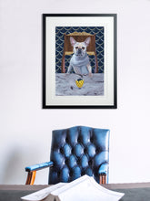 In-situ Artwork - Dog Art Prints and Originals – Faberge, French Bulldog – Diamond From Ruff by Selina Cassidy