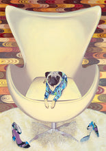 Dog Art Prints and Originals – Pucci, Pug Art – Multum In Parvo by Selina Cassidy