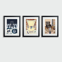 Deluxe Black Picture Frame - Dog Art Prints and Originals – Shih tzu, Pug, Bulldog Art – Collectors’ Portfolio by Selina Cassidy